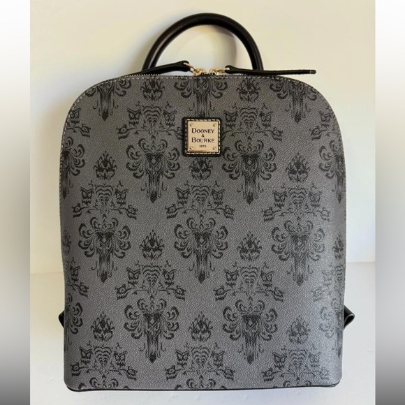 Dooney & Bourke Handbags - Disney Dooney & Bourke Haunted Mansion Wallpaper Backpack NWOT